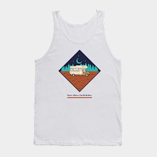 Stars Above, Earth Below Camping Tank Top